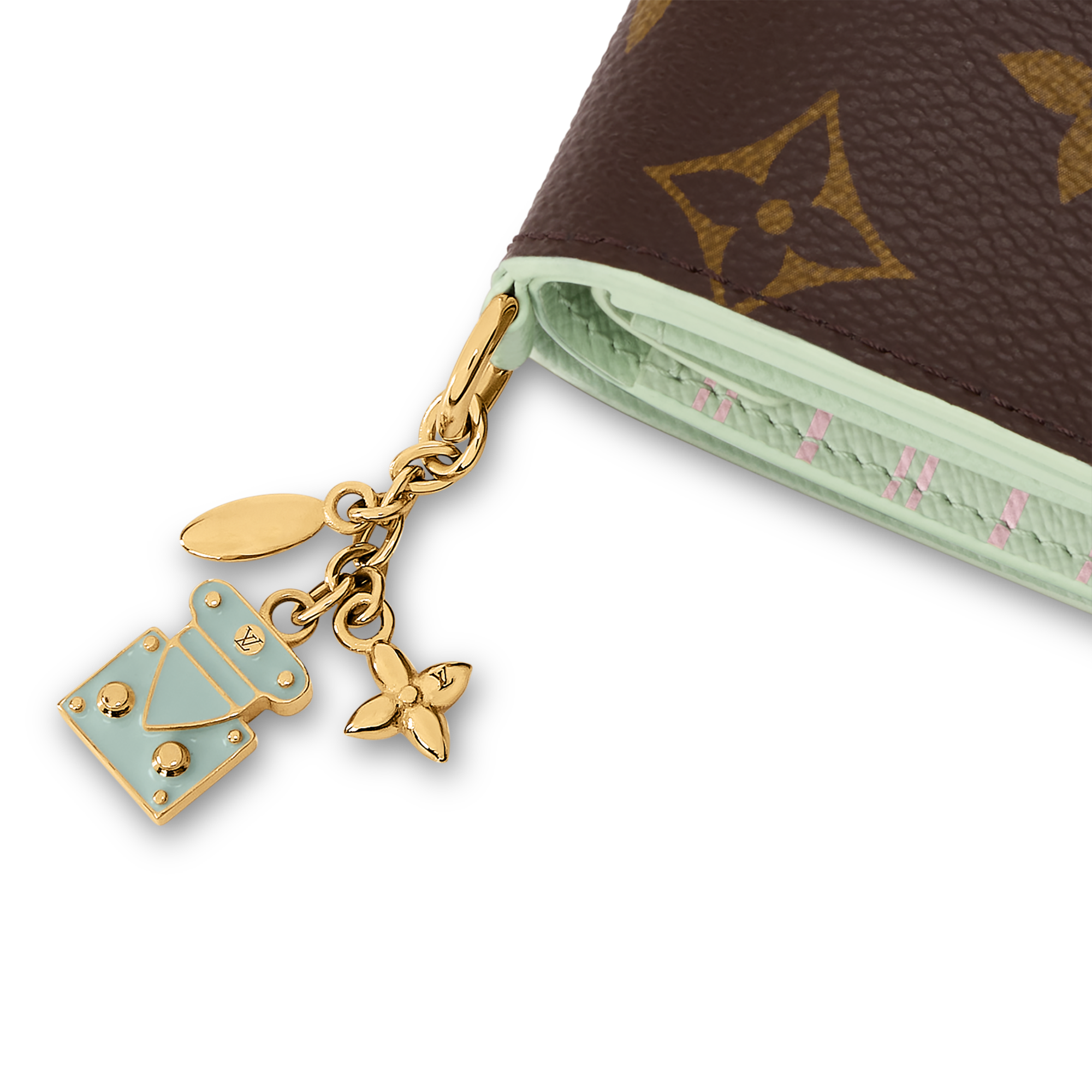 LV Charms Pocket Wallet Monogram - Women - Small Leather Goods